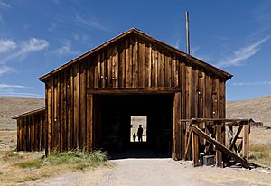County Barn, Bodie, California