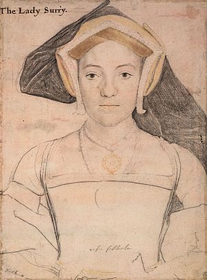 Hans Holbein the Younger - Frances, Countess of Surrey RL 12214