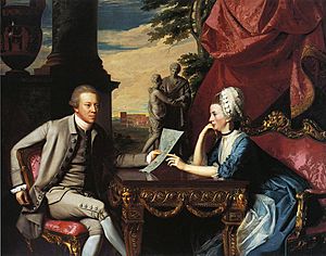 Mr and Mrs Ralph Izard by John Singleton Copley 1775