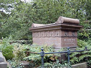 Mrs Henry Wood tomb