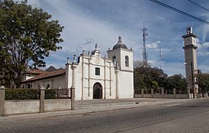 The Parroquia Santiago in central Somoto.