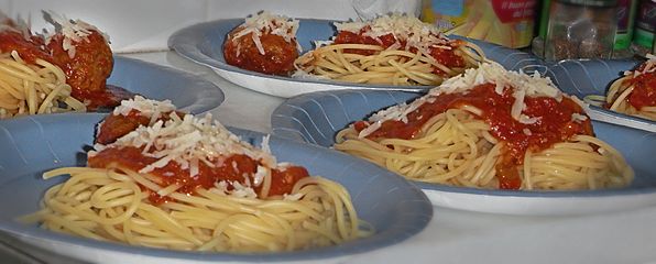Spaghetti with meatballs 5