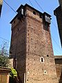 Une tour du château d'Ambérieux-en-Dombes