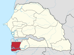 Ziguinchor in Senegal