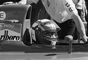 Alain Prost 1991 United States GP