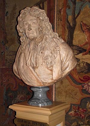 Buste de Jean de la Fontaine