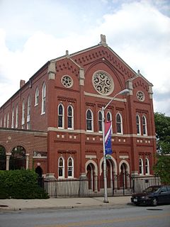 Chizuk Amuno Synagogue, 27 Lloyd St., Baltimore City, Maryland