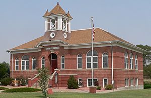 The Crowley County Heritage Center, formerly the Crowley School, is listed in the National Register of Historic Places.