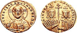 Histamenon nomisma-Nicephorus II and Basil II-sb1776