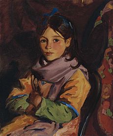 Mary Agnes by Robert Henri (1865 - 1929)