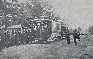 NMETL first tram