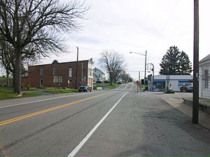 Looking south on Main Street (Ohio State Route 41) in Sinking Spring