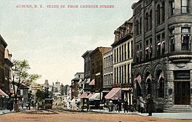 State Street from Genesee Street, Auburn, NY