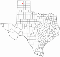 Location of Sunray, Texas