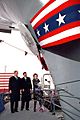 USS Ronald Reagan christening