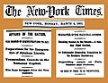 18610304 Affairs of the Nation - Abraham Lincoln inauguration - The New York Times
