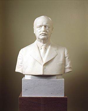 Charles Curtis bust