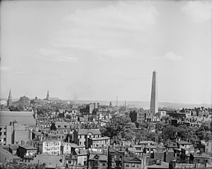 Charlestown massachusetts and bunker hill between 1890 and 1910