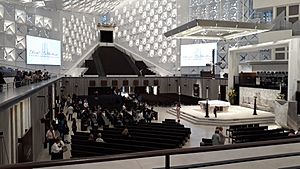 Christ Cathedral Interior July 17 2019