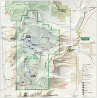 City of Rocks National Reserve map 2006.07