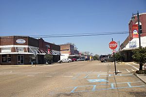 Downtown Magee,Mississippi Main Street 2013