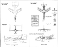 Grumman F11F-1 Tiger drawings