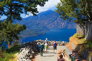 Hike down from the east rim to Lake Atitlan (6996010093)