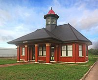 International & Great Northern Railroad Passenger Depot -- Rockdale, Texas