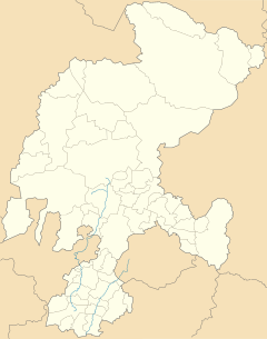 Sombrerete, Zacatecas is located in Zacatecas