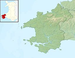 Carnllundain is located in Pembrokeshire