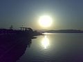 Sun rises at Rawal Lake Islamabad