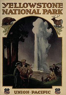Union Pacific Yellowstone National Park Brochure (1921)