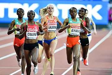 Women's 5000m h1 at London 2017