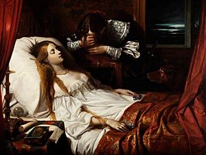 Barker, The Bride of Death, 1839, Victoria Art Gallery