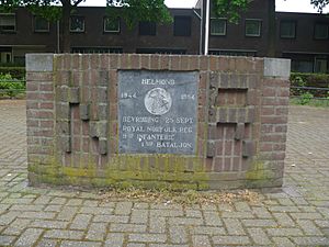 Bevrijding 25 sept Royal Norfolk Regiment, Royal Norfolkplein, Helmond