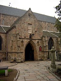 Entrance to St. Machar's Cathedral, Aberdeen