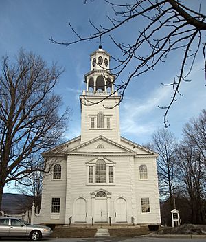 The Congregational Church in Old Bennington