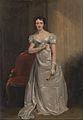 George Clint - Harriet Smithson as Miss Dorillon, in "Wives as They Were, and Maids as They Are" by Elizabeth Inchb... - Google Art Project