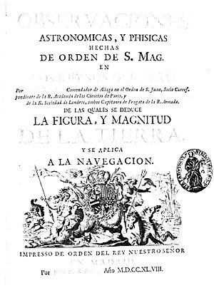 Juan y Santacilia, Jorge – Observaciones astronomicas y phisicas, 1748 – BEIC 1450409