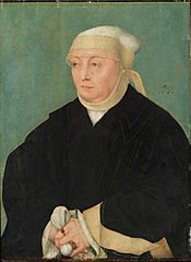 Lucas Cranach d.J. - Bildnis einer Frau, 1549 (MFA Boston)