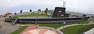 Panorama of the USS Cavalla