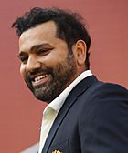 Rohit Sharma during the India vs Australia 4th Test match at Narendra Modi Stadium