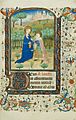 The Annunciation, from a Book of Hours, 1440-45