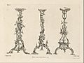 Thomas Johnson - Three Designs for Torcheres in the Chinese Taste (Plate 13 of "One Hundred and Fifty New Designs") - Google Art Project