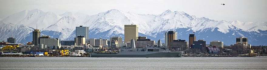 USS Anchorage in Anchorage, Alaska
