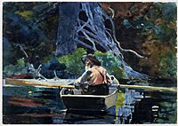 Winslow Homer - The Adirondack guide