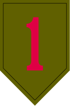 1st Infantry Division SSI (1918-2015).svg