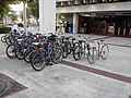 Bikes at Brickell station