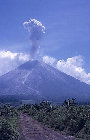 COLLECTIE TROPENMUSEUM De vulkaan Argopuro TMnr 20017910