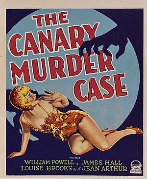 Canary Murder Case poster